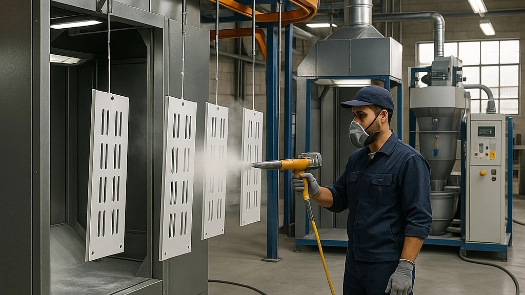 کارگاه الوان پودر، خدمات رنگ پودری در اصفهان